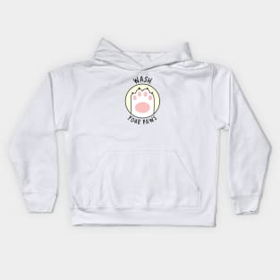 Wash your paws Kids Hoodie